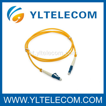 Cabo Singlemode Telcordia `s GR-326-Core do cabo de remendo do LC / PC, padrão do IEC